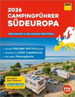 Průvodce ADAC Campingführer Südeuropa 2026