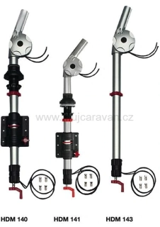 Satelitní kloubový stožár HDM 14
