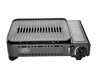 Plynový kartušový gril GOURMET se zapalovací pojistkou