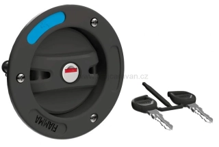 Plnící hrdlo s víčkem Fiamma černé