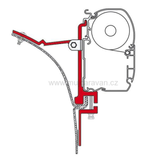Adaptérová sada pro Fiamma markýzy - Kit VAN a) + b)