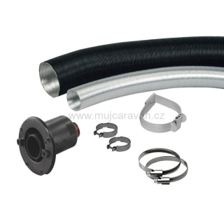 Sada komínu s vývodem skrz stěnu 64 L