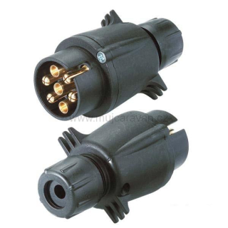 7-pólová zástrčka