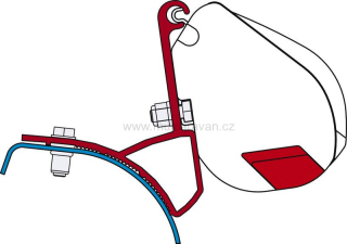 Adaptér markýzy Fiamma F35 Pro - Renault Trafic do 2015