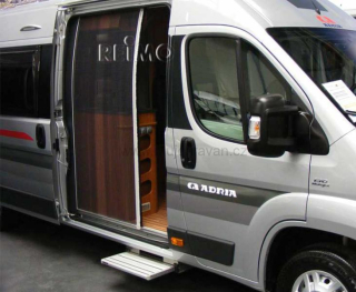 Moskytiéra pro posuvné dveře Fiat Ducato od roku 2007 (Typ H1)