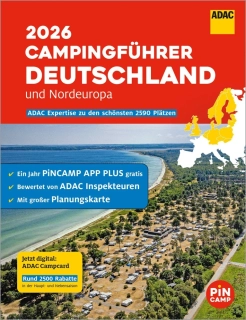 Průvodce ADAC Campingführer Deutschland & Nordeuropa 2026