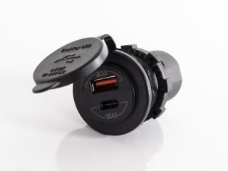 Duální USB nabíjecí zásuvka 12V / 24V