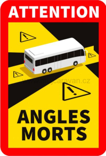 Samolepka "Angles Morts"